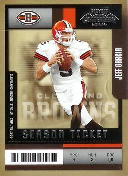 2004 Playoff Contenders #25 Jeff Garcia Front
