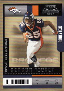 2004 Playoff Contenders #31 Ashley Lelie Front