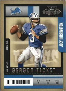 2004 Playoff Contenders #36 Joey Harrington Front
