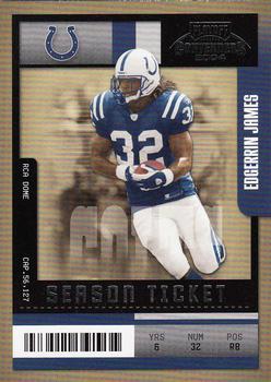 2004 Playoff Contenders #43 Edgerrin James Front