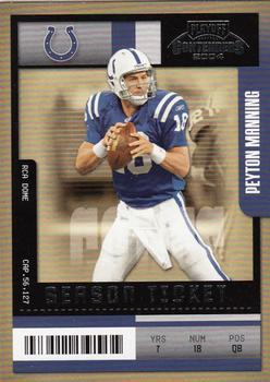2004 Playoff Contenders #45 Peyton Manning Front