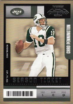 2004 Playoff Contenders #69 Chad Pennington Front