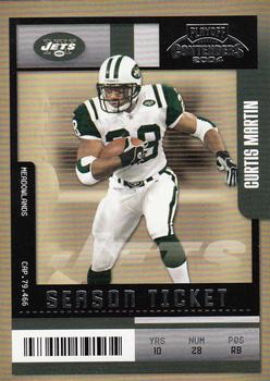 2004 Playoff Contenders #70 Curtis Martin Front