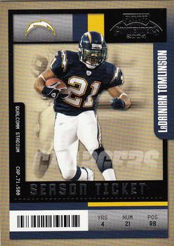 2004 Playoff Contenders #82 LaDainian Tomlinson Front