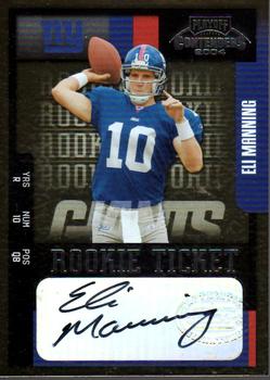 2004 Playoff Contenders #131 Eli Manning Front