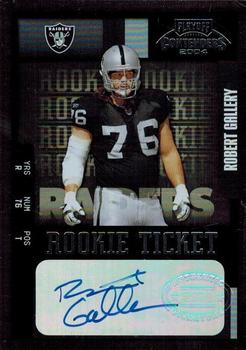 2004 Playoff Contenders #168 Robert Gallery Front