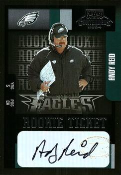 2004 Playoff Contenders #196 Andy Reid Front