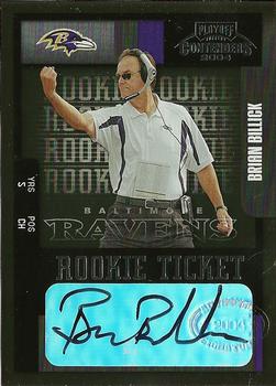2004 Playoff Contenders #197 Brian Billick Front