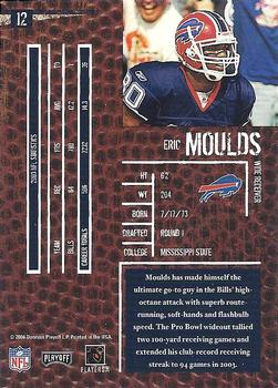 2004 Playoff Hogg Heaven #12 Eric Moulds Back