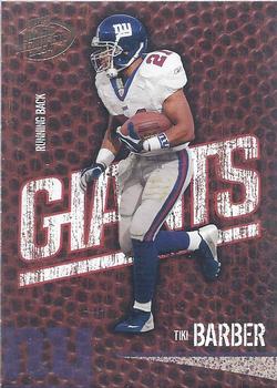 2004 Playoff Hogg Heaven #66 Tiki Barber Front
