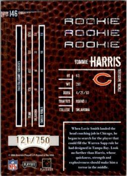 2004 Playoff Hogg Heaven #146 Tommie Harris Back