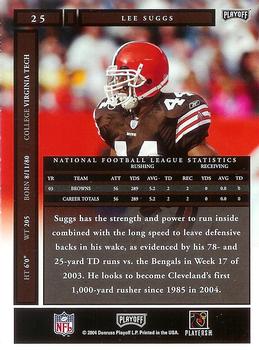 2004 Playoff Honors #25 Lee Suggs Back