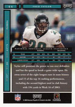 2004 Playoff Honors #44 Fred Taylor Back