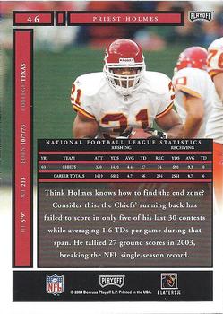 2004 Playoff Honors #46 Priest Holmes Back