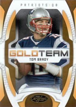 2009 Donruss Certified - Gold Team #1 Tom Brady Front