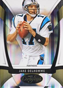 2009 Donruss Certified - Mirror Gold #19 Jake Delhomme Front