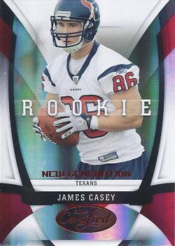 2009 Donruss Certified - Mirror Red #161 James Casey Front