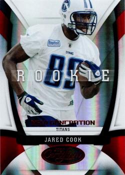 2009 Donruss Certified - Mirror Red #164 Jared Cook Front