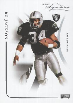 2004 Playoff Prime Signatures #71 Bo Jackson Front