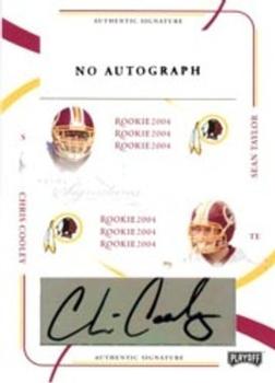 2004 Playoff Prime Signatures #124 Sean Taylor / Chris Cooley Front