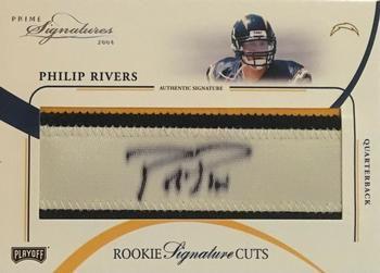 2004 Playoff Prime Signatures #142 Philip Rivers Front