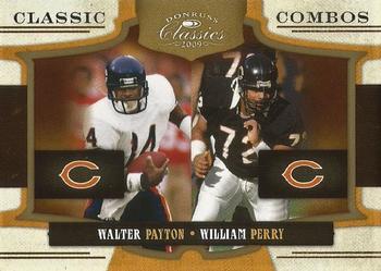 2009 Donruss Classics - Classic Combos Gold #15 Walter Payton / William Perry Front