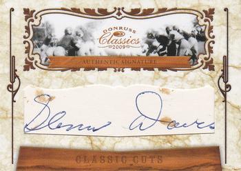 2009 Donruss Classics - Classic Cuts #56 Glenn Davis Front