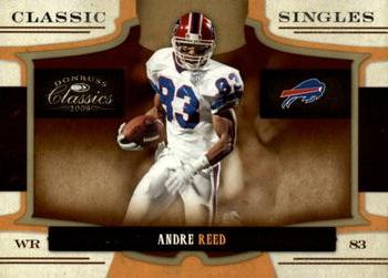 2009 Donruss Classics - Classic Singles Gold #2 Andre Reed Front