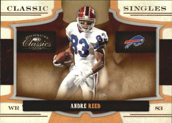 2009 Donruss Classics - Classic Singles Silver #2 Andre Reed Front