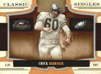 2009 Donruss Classics - Classic Singles Silver #7 Chuck Bednarik Front