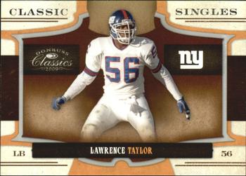 2009 Donruss Classics - Classic Singles Silver #17 Lawrence Taylor Front