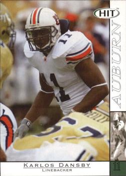 2004 SAGE HIT #11 Karlos Dansby Front