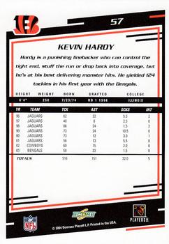 2004 Score #57 Kevin Hardy Back