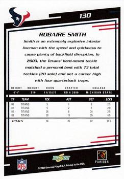 2004 Score #130 Robaire Smith Back