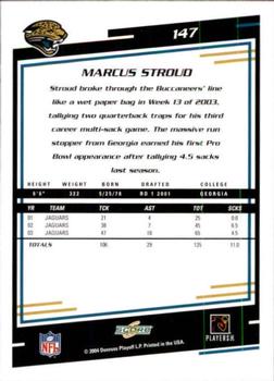 2004 Score #147 Marcus Stroud Back