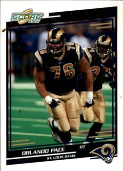2004 Score #296 Orlando Pace Front