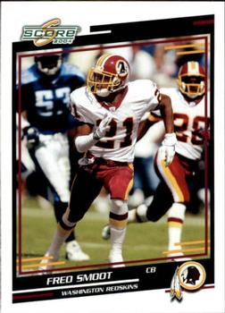 2004 Score #329 Fred Smoot Front
