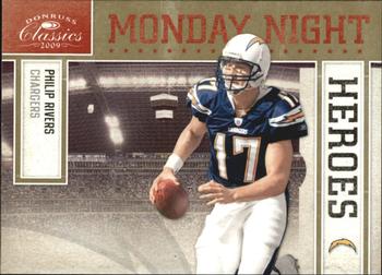 2009 Donruss Classics - Monday Night Heroes Gold #6 Philip Rivers Front