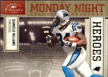 2009 Donruss Classics - Monday Night Heroes Gold #25 DeAngelo Williams Front