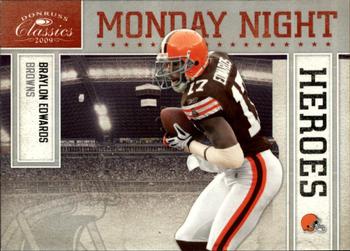 2009 Donruss Classics - Monday Night Heroes Silver #12 Braylon Edwards Front