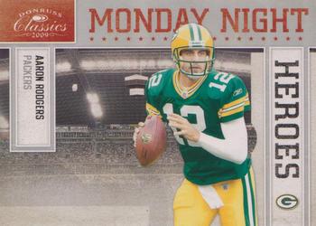 2009 Donruss Classics - Monday Night Heroes Silver #29 Aaron Rodgers Front