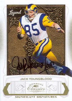 2009 Donruss Classics - Significant Signatures Gold #121 Jack Youngblood Front