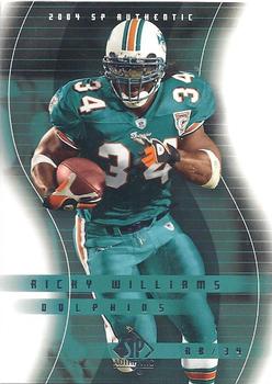 2004 SP Authentic #45 Ricky Williams Front