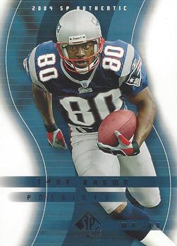 2004 SP Authentic #52 Troy Brown Front