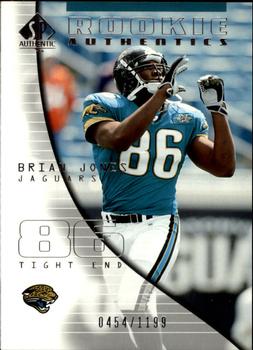 2004 SP Authentic #102 Brian Jones Front