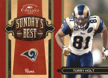 2009 Donruss Classics - Sunday's Best Gold #38 Torry Holt Front