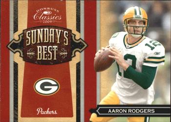 2009 Donruss Classics - Sunday's Best Silver #1 Aaron Rodgers Front