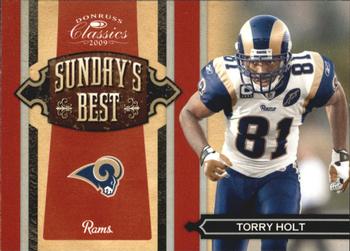2009 Donruss Classics - Sunday's Best Silver #38 Torry Holt Front
