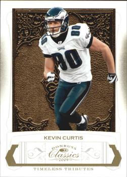 2009 Donruss Classics - Timeless Tributes Gold #75 Kevin Curtis Front