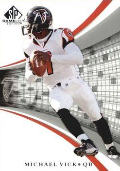 2004 SP Game Used #4 Michael Vick Front